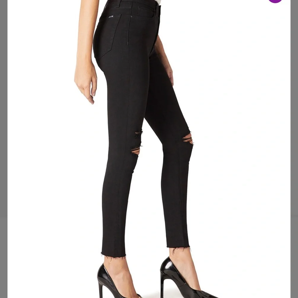 JOE’S JEANS Industry Distressed High-Rise Skinny Jeans - Picture 3 of 9